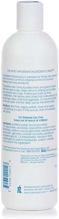 Vanicream Hair Shampoo 12 Oz - Image 2