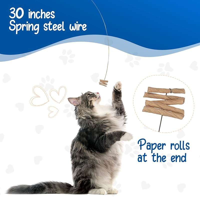 Cat Dancer Products 101 Interactive Cat Toy, Brown - Image 5