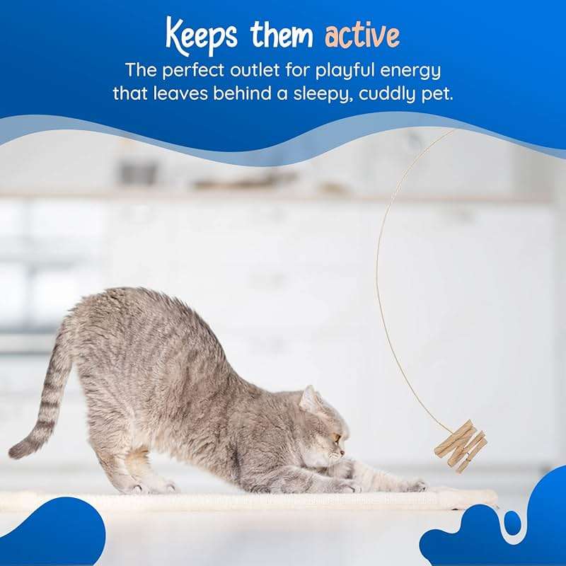Cat Dancer Products 101 Interactive Cat Toy, Brown - Image 6