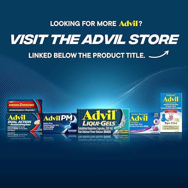 Advil Pain Reliever and Fever Reducer, Pain Relief Medicine with Ibuprofen 200mg for Headache, Backache, Menstrual Pain and Joint Pain Relief - 50x2 Coated Tablets - Image 13