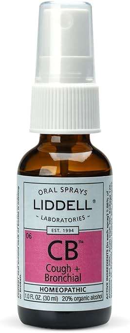 Liddell Cough + Bronchial, Homeopathic Oral Remedy, 1 fl. oz. - Image 2