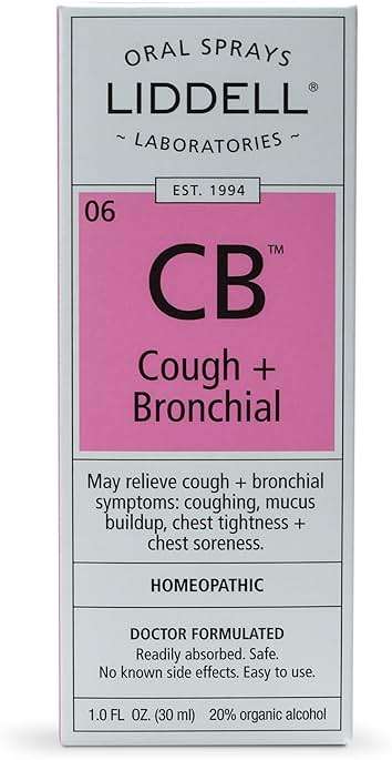 Liddell Cough + Bronchial, Homeopathic Oral Remedy, 1 fl. oz. - Image 6