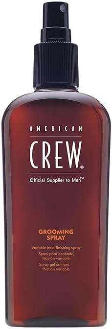 American Crew Men's Grooming Hair Spray, Flexible Buildable Hold & Smooth Finish for Fine or Gray Hair, 8.4 fl oz - Image 1