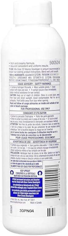 L'Oreal Technique Oreor Developer | Hair Color Developer | Creamy Formula for Uniform Color and Bleach Results - Image 3