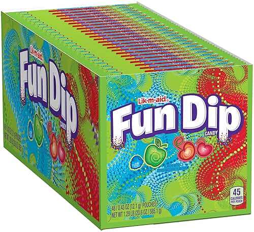 Fun Dip Assorted Flavor Party Pack - 48 Piece Pack, 0.43 oz Packets - Image 4