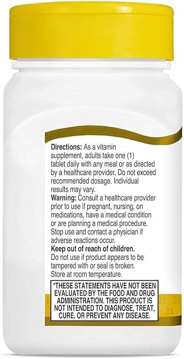 21st Century B-100 Complex Prolonged Release Tablets, 60 Count (Pack of 1), High Potency Vitamin B Complex for Nervous System, Energy Support, Includes Vitamin B1, B2, B6, Biotin & Calcium - Image 2
