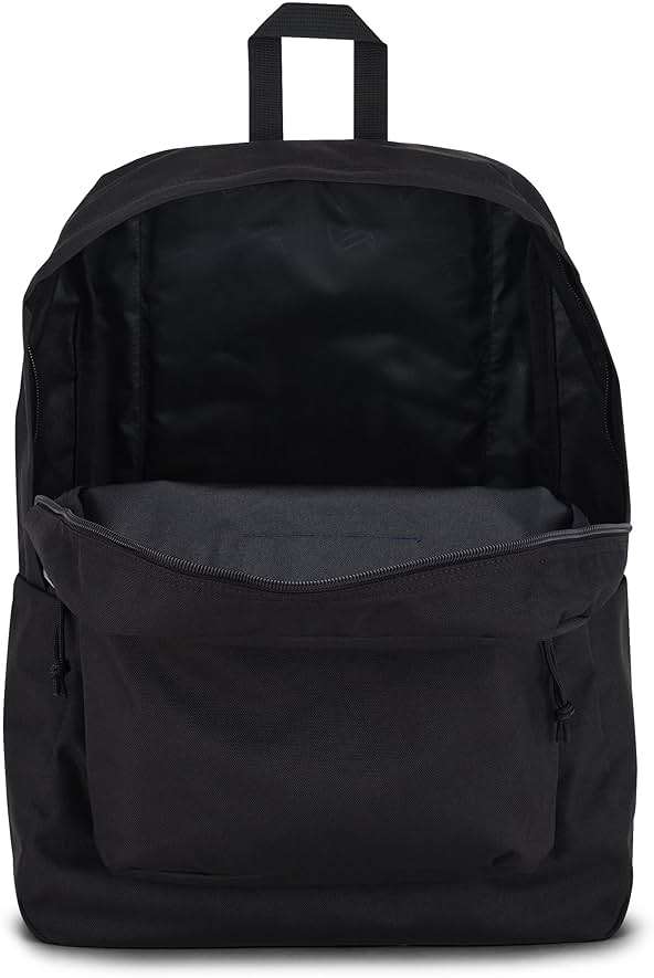 JanSport SuperBreak One Backpacks - Durable, Lightweight Bookbag with 1 Main Compartment, Front Utility Pocket with Built-in Organizer - Premium Backpack, Black - Image 6