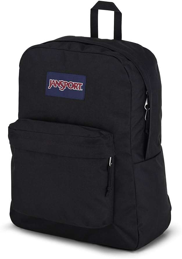 JanSport SuperBreak One Backpacks - Durable, Lightweight Bookbag with 1 Main Compartment, Front Utility Pocket with Built-in Organizer - Premium Backpack, Black - Image 7