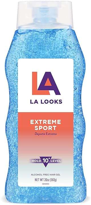 LA Looks Styling Hair Gel - Extreme Sport - 20 Oz - Hold for High Performance Activity - Image 1