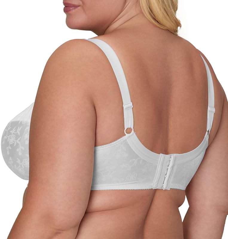 Playtex Women's Secrets Love My Curves Signature Floral Underwire Full Coverage Bra US4422 - Image 2