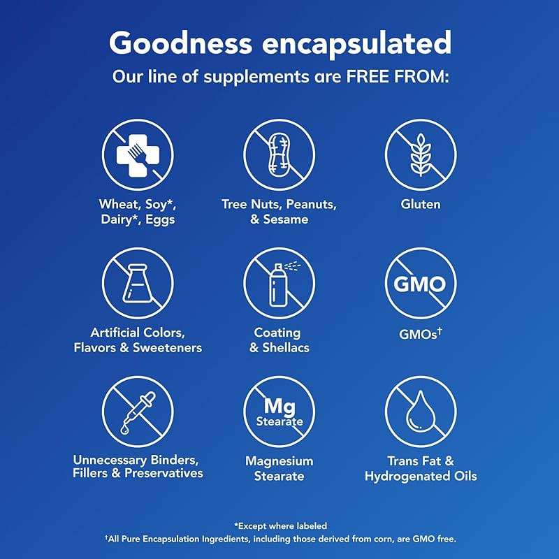 Pure Encapsulations Zinc 30 mg - Supplement for Immune System Support, Growth and Development, and Wound Healing* - with Zinc Picolinate 30 mg - 60 Capsules - Image 5