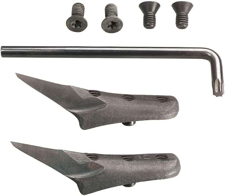 Klein Tools CN1907ARL Tree Climber Set with Pole Climbers, Leg Irons, Climbing Gaffs, and Pads, Straps, Gaff Spikes, Stirrups - Image 3
