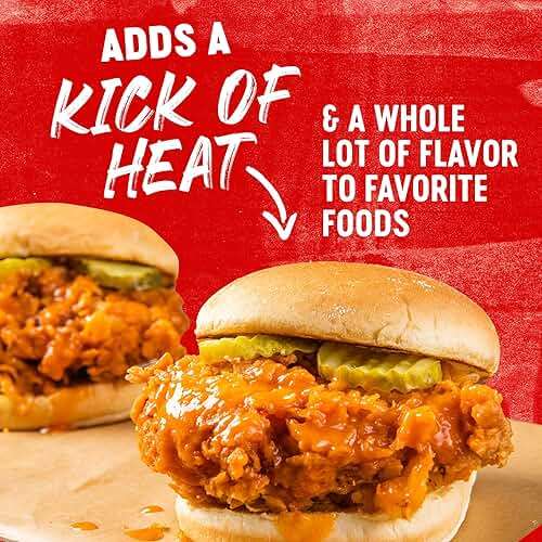 Frank's RedHot Hot Sauce, Original, Made with Cayenne Peppers, Ready-To-Use, Shake or Pour Over Chicken Wings, Sandwiches, Pizza, and More for the Perfect Bend of Flavor and Heat, 23 fl oz - Image 17