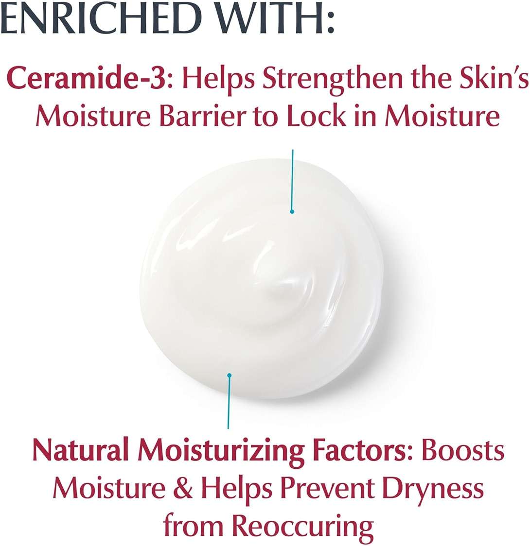 Eucerin Advanced Repair Foot Cream, Urea Enriched, Unscented Foot Cream for Dry Feet and Heels With Triple Moisturizing Complex, Travel Size Moisturizer, 3 OZ Tube, Pack of 3 - Image 4