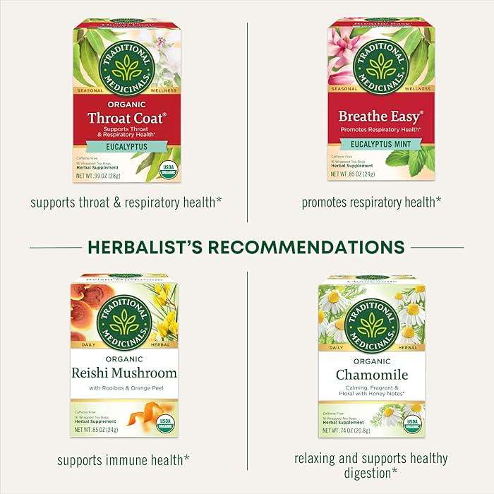 Traditional Medicinals Tea, Herbal Cold Care Seasonal Tea with Elderflower Spice, Kosher, Non-GMO, Caffeine-Free, Compostable - 96 Tea Bags (6 Pack) - Image 7