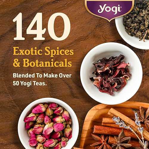 Yogi Tea - Green Tea Kombucha (6 Pack) - Supplies Antioxidants to Support Overall Health - Contains Caffeine - 96 Organic Green Tea Bags - Image 7