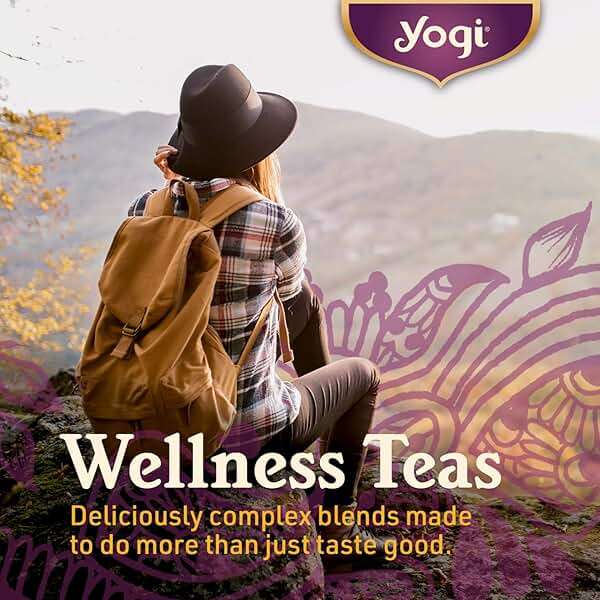 Yogi Tea Pure Green Tea - 16 Bags per Pack (6 Packs) - Organic - Supports Overall Health & Provides Antioxidants - Image 7