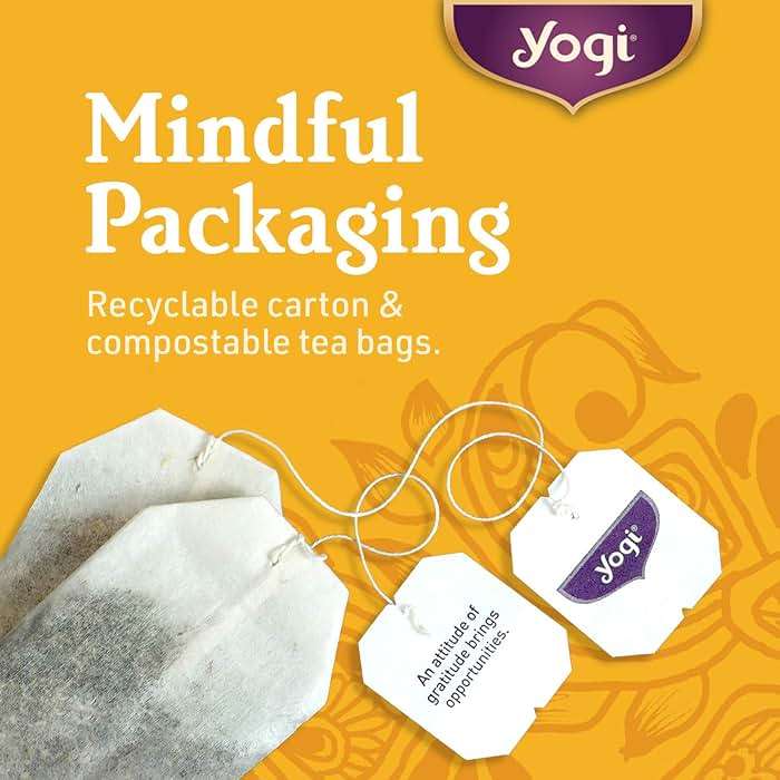 Yogi Tea Pure Green Tea - 16 Bags per Pack (6 Packs) - Organic - Supports Overall Health & Provides Antioxidants - Image 8