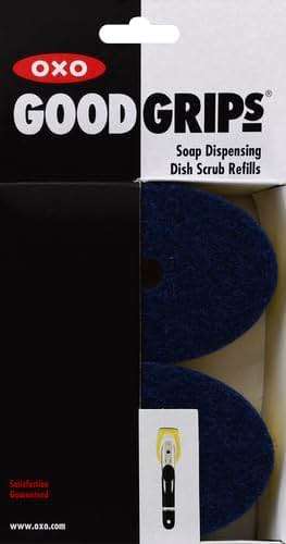 OXO Good Grips Soap Dispensing Dish Scrub Refills - 2-Pack - Image 3