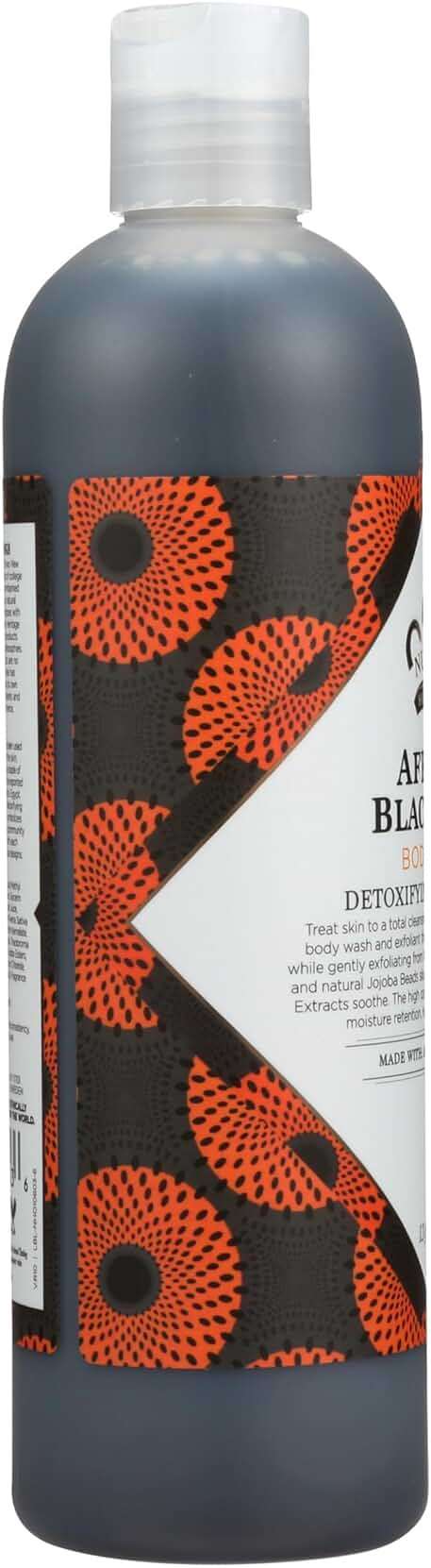 Nubian Heritage Body Wash, African Black Soap, 13 Fluid Ounce - Image 6