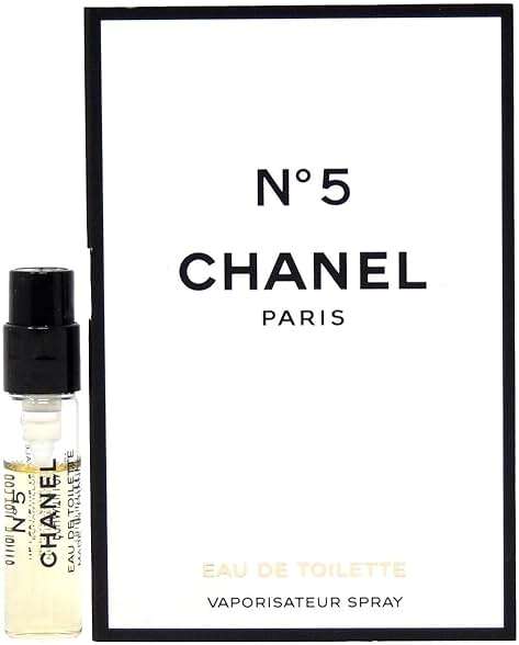 Chanel No. 5 by Chanel for Women 0.05 oz Eau de Parfum Sampler Vial Spray - Image 1