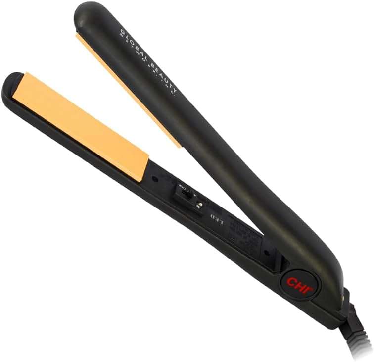CHI Original 1" Ceramic Hair Straightener Flat Iron for Styling, Advanced Ceramic Technology for Frizz-Free Smooth Shine, Floating Plates for Easy Glide, Analog On/Off Switch, Salon-Quality Results - Image 1