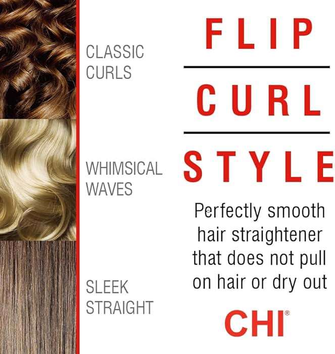 CHI Original 1" Ceramic Hair Straightener Flat Iron for Styling, Advanced Ceramic Technology for Frizz-Free Smooth Shine, Floating Plates for Easy Glide, Analog On/Off Switch, Salon-Quality Results - Image 5