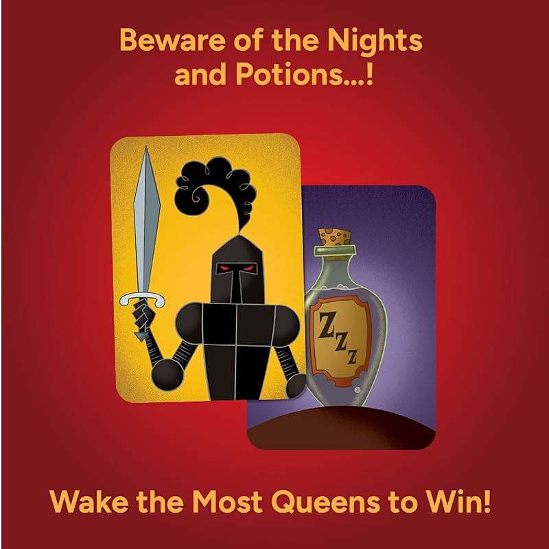 Sleeping Queens Card Game by Gamewright | Kids and Family Card Games for Ages 8 and up | Fast Playing Strategy & Math Board Game | 2–5 Players - Image 5