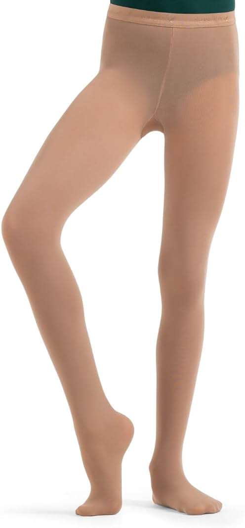 Capezio Girls 2-6X Ultra Soft Transition Tights - Image 1