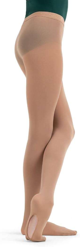 Capezio Girls 2-6X Ultra Soft Transition Tights - Image 3