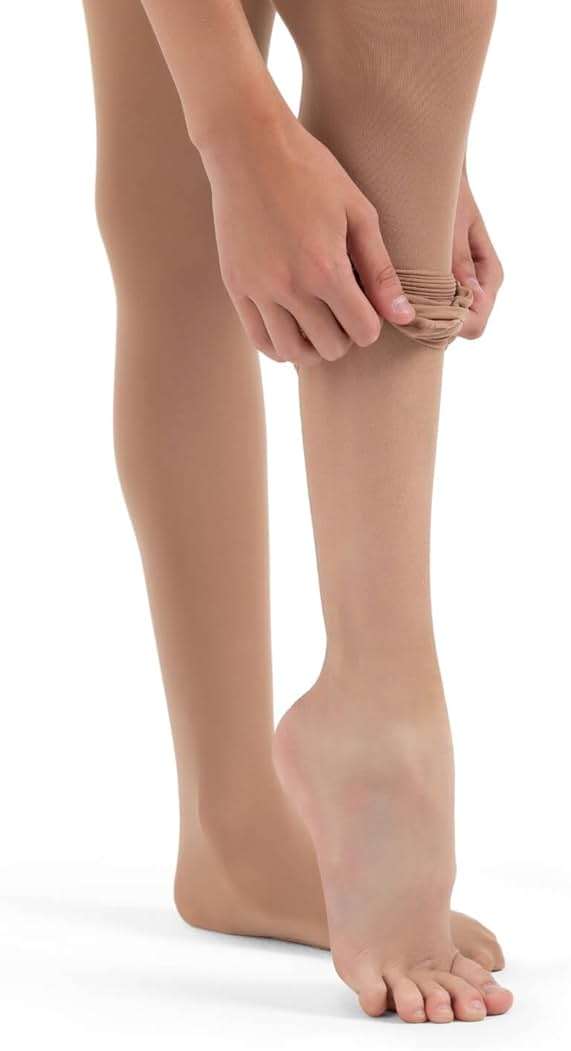 Capezio Girls 2-6X Ultra Soft Transition Tights - Image 5