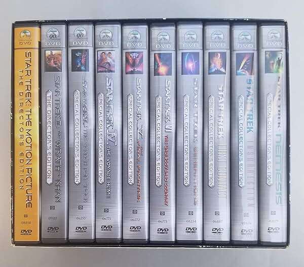 Star Trek: The Motion Pictures Collection (Motion Picture/ Wrath of Khan/ Search for Spock/ Voyage Home/ Final Frontier/ Undiscovered Country/ Generations/ First Contact/ Insurrection/ Nemesis) - Image 1