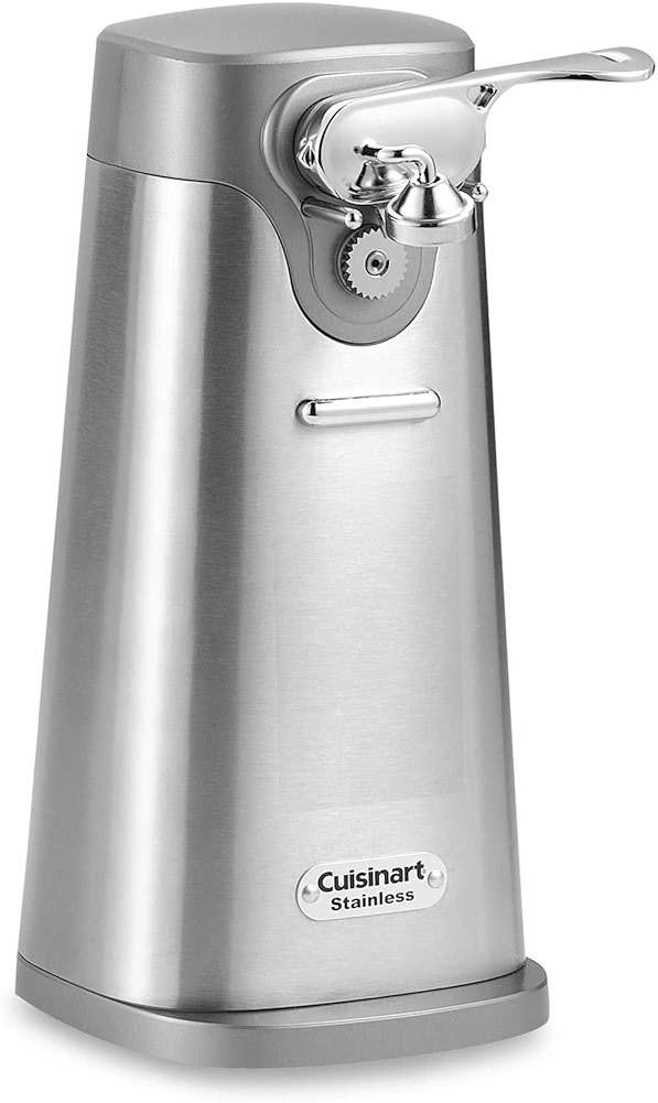 Cuisinart SCO-60 Deluxe Electric Can Opener, Quality-Engineered Motor System Allows you to Open Any Size Can, Stainless Steel - Image 1