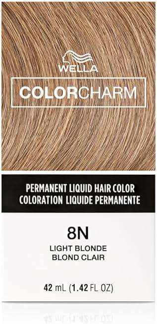 WELLA Color Charm Permanent Liquid Hair Color for Gray Coverage, Natural Light Blonde - Image 1