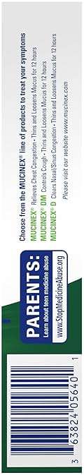 Mucinex DM 12Hr Chest Congestion & Cough Medicine For Adults, Cold And Cough Medicine for Excess Mucus Relief, 600 mg Guaifenesin & 30 mg Dextromethorphan HBr, 40 Bi-Layer Tablets - Image 9
