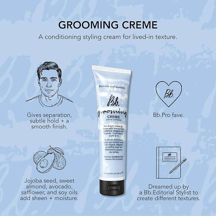 Bumble and bumble. Grooming Creme Hair Styling Cream | Smoothing + Subtle Hold | For Fine to Medium Hair, 5 Fl Oz - Image 6