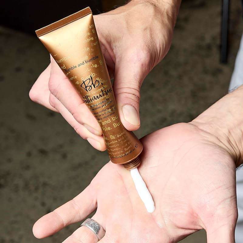 Bumble and bumble. Brilliantine Styling Cream | Adds Separation and Shine | With Castor Oil | For Medium to Thick Hair Types, 2 Fl Oz - Image 3