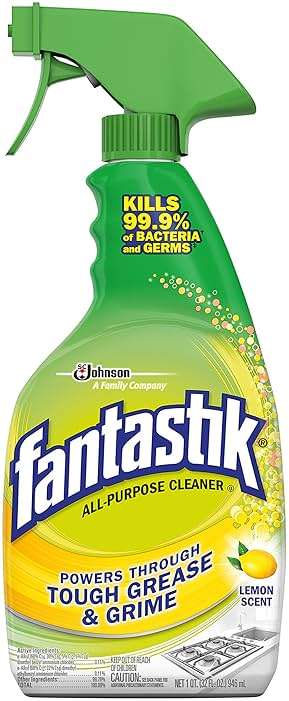 Fantastik All-Purpose Cleaner Trigger, Lemon Scent, 32 fl oz, Pack of 3 - Image 1