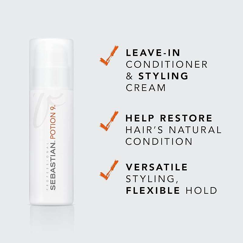 Sebastian Professional Potion 9 Wearable Hair Styling Treatment | Leave-in Conditioner with Flexible Hold | Packaging May Vary - Image 2