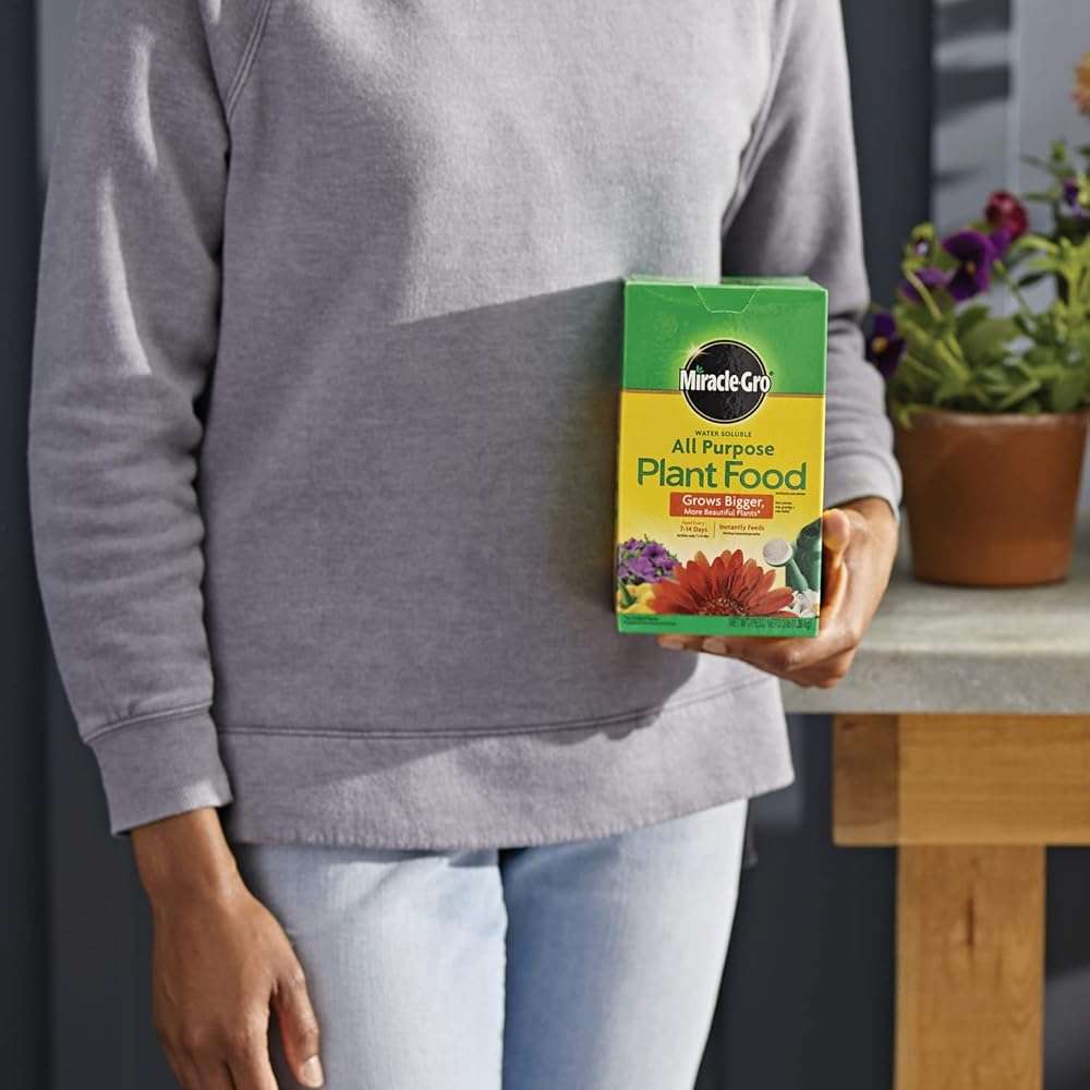 Miracle-Gro Water Soluble All Purpose Plant Food - Fertilizer For All Indoor or Outdoor Plants including Roses, Flowers, Vegetables, Houseplants, Trees, and Shrubs, 3 lbs. - Image 3