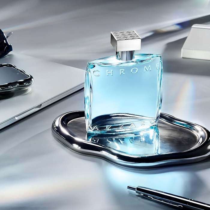 Azzaro Chrome Eau de Toilette - Fresh Aquatic Mens Cologne - Citrus, Woody, Musky Fragrance -Fresh Notes of Bergamot - Everyday Wear - Classic Summer Beach Scent - Luxury Perfumes for Men - Image 8
