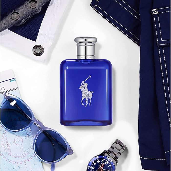 RALPH LAUREN FRAGRANCES - Polo Blue - Eau de Toilette - Men's Cologne - Aquatic & Fresh - With Citrus, Sage, and Suede - Medium Intensity - Image 5