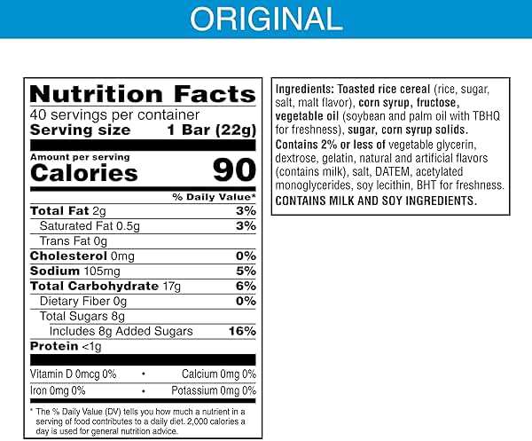 Rice Krispies Treats Crispy Marshmallow Squares, Kids Snacks, Cereal Bars, Original, 31.2oz Box (40 Bars) - Image 2
