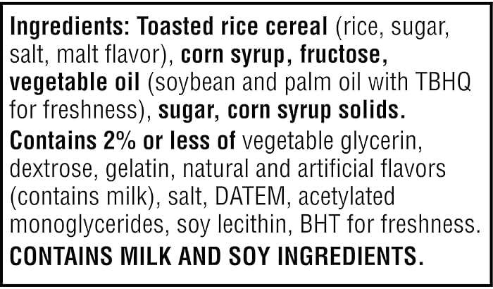 Rice Krispies Treats Crispy Marshmallow Squares, Kids Snacks, Cereal Bars, Original, 31.2oz Box (40 Bars) - Image 3