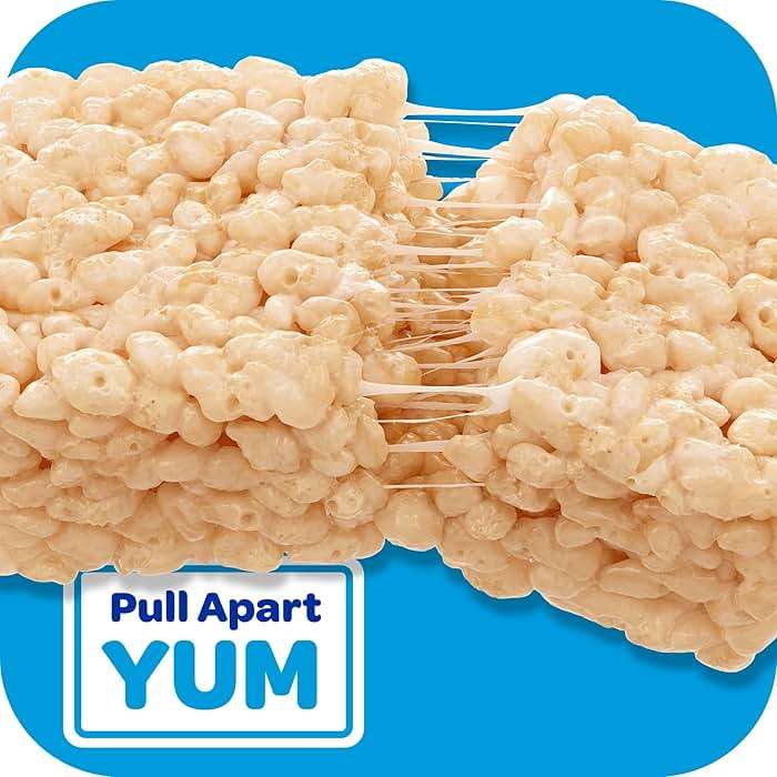 Rice Krispies Treats Crispy Marshmallow Squares, Kids Snacks, Cereal Bars, Original, 31.2oz Box (40 Bars) - Image 5