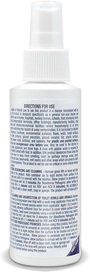 Safetec Sanizide Plus, 4 oz. Spray Bottle (24 Bottles/case) - Image 2