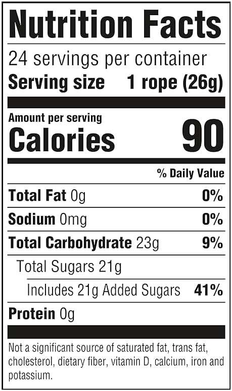NERDS Rope Rainbow Candy, Crunchy & Gummy, 0.92 oz, 24 Pk | Gummy rope, tangy crunchy NERDS candy coating, individually wrapped, party favors, lunchbox, bulk - Image 2