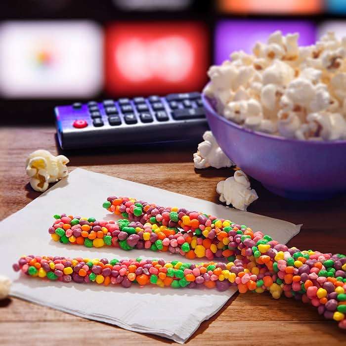 NERDS Rope Rainbow Candy, Crunchy & Gummy, 0.92 oz, 24 Pk | Gummy rope, tangy crunchy NERDS candy coating, individually wrapped, party favors, lunchbox, bulk - Image 8