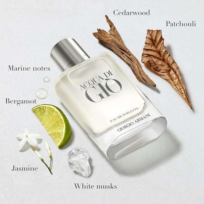 Armani Beauty - Acqua di Giò - Eau de Toilette - Cologne for Men - Long Lasting Fragrance with Bergamot notes, Jasmine, White Musks, Patchouli & Cedarwood - Image 2