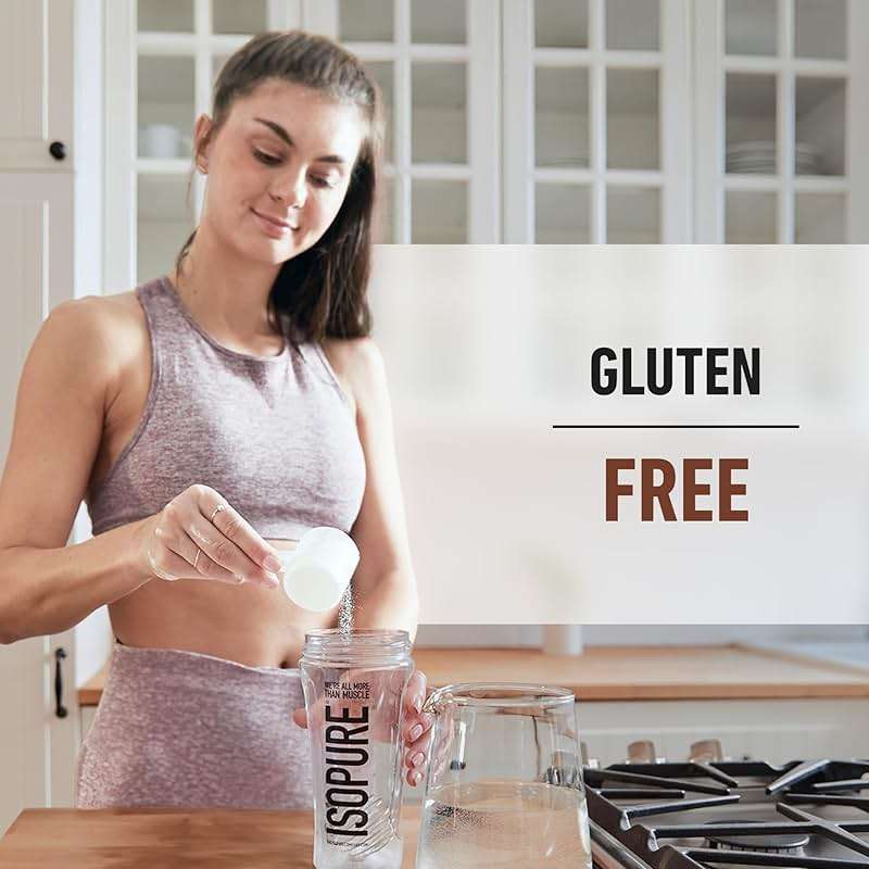 Isopure Low Carb 100% Pure Whey Isolate Protein Powder, Gluten Free, With Vitamins, Dutch Chocolate, 25g Protein Per Serving, 3.07 Lbs, 41 Servings (Packaging May Vary) - Image 9